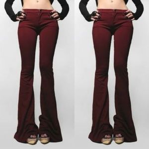 KAT VON D 'Vamp' Flares Bell Bottoms